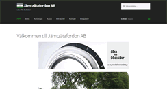 Desktop Screenshot of jamtzatafordon.se